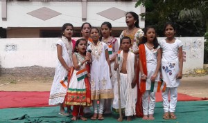 Song by III & IV students     