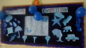 Blue Colour Day Celebrations on 14-10-2017